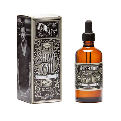 Apothecary87, Apothecary87 1893 Shave Oil - The Brotique with Free UK Shipping for Mens Beard Care, Mens Shaving and Mens Gifts