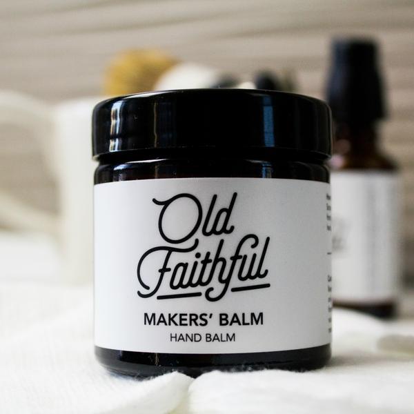 Old Faithful, Old Faithful Makers' Hand Balm - The Brotique with Free UK Shipping for Mens Beard Care, Mens Shaving and Mens Gifts