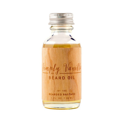 The Bearded Bastard, The Bearded Bastard Simply Vanilla Beard Oil - The Brotique with Free UK Shipping for Mens Beard Care, Mens Shaving and Mens Gifts