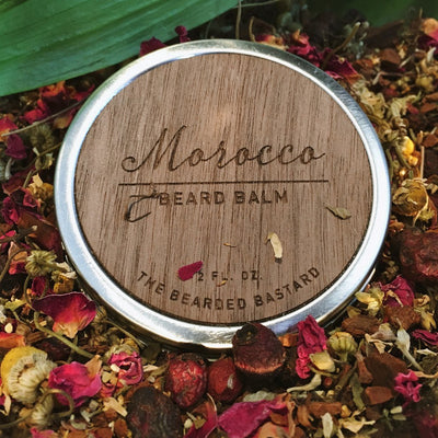 The Bearded Bastard, The Bearded Bastard Morocco Beard Balm - The Brotique with Free UK Shipping for Mens Beard Care, Mens Shaving and Mens Gifts