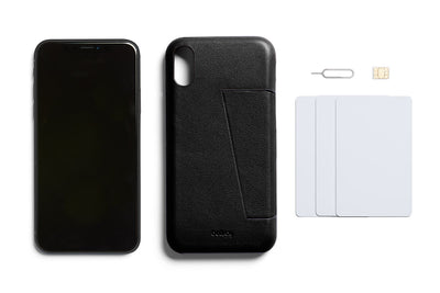 Bellroy, Bellroy iphone XR - 3 Card Phone Case - The Brotique with Free UK Shipping for Mens Beard Care, Mens Shaving and Mens Gifts