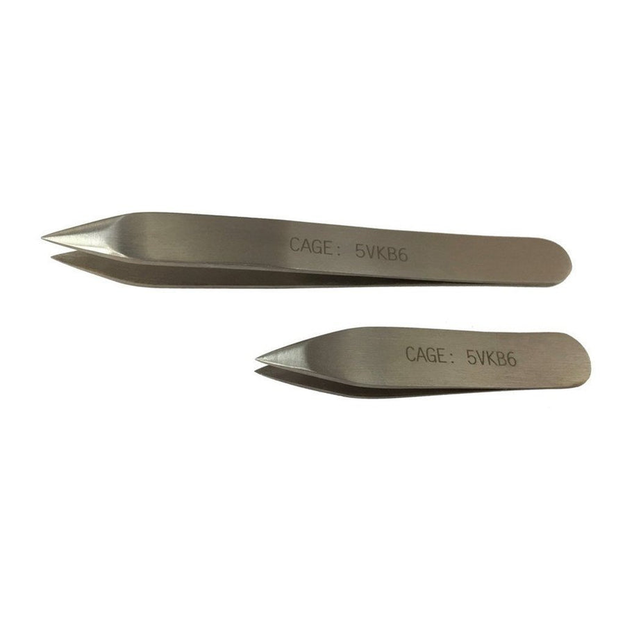 CountyComm, CountyComm Stainless Steel Tweezers - The Brotique with Free UK Shipping for Mens Beard Care, Mens Shaving and Mens Gifts