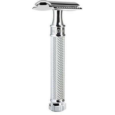 Muhle, Muhle R89 TWIST Closed Comb Safety Razor - No Blades Included - The Brotique with Free UK Shipping for Mens Beard Care, Mens Shaving and Mens Gifts