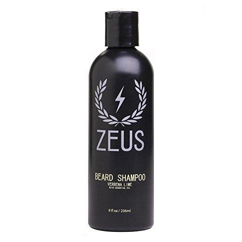  Zeus Beard, Zeus Verbena Lime Beard Shampoo and Wash - 8oz - The Brotique with Free UK Shipping for Mens Beard Care, Mens Shaving and Mens Gifts