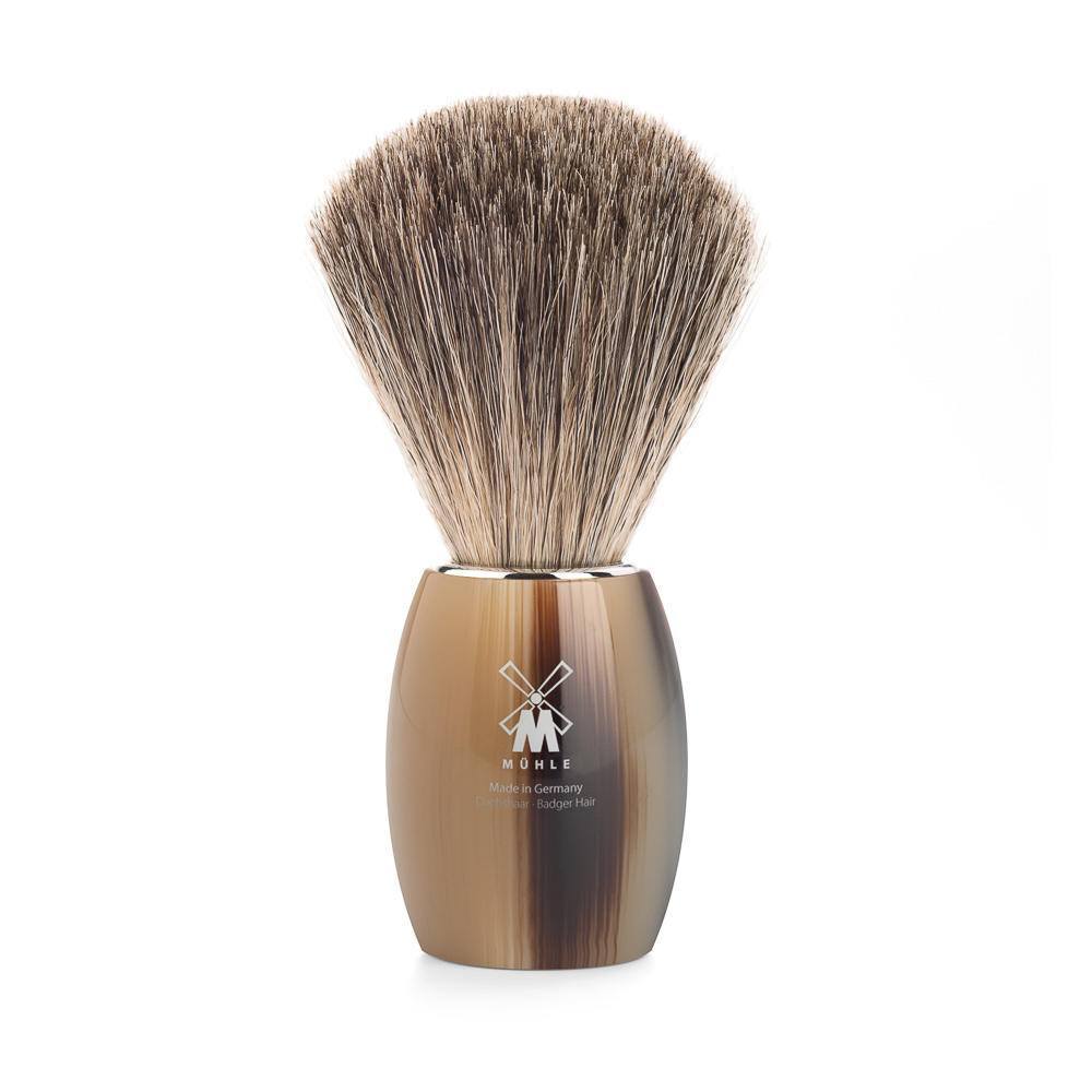 Muhle High-Grade Resin Horn Shaving Brush