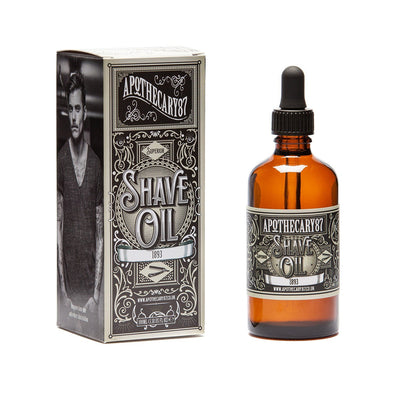 Apothecary87, Apothecary87 1893 Shave Oil - The Brotique with Free UK Shipping for Mens Beard Care, Mens Shaving and Mens Gifts