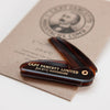  Captain Fawcett Limited, Captain Fawcett Folding Pocket Moustache Comb - The Brotique with Free UK Shipping for Mens Beard Care, Mens Shaving and Mens Gifts