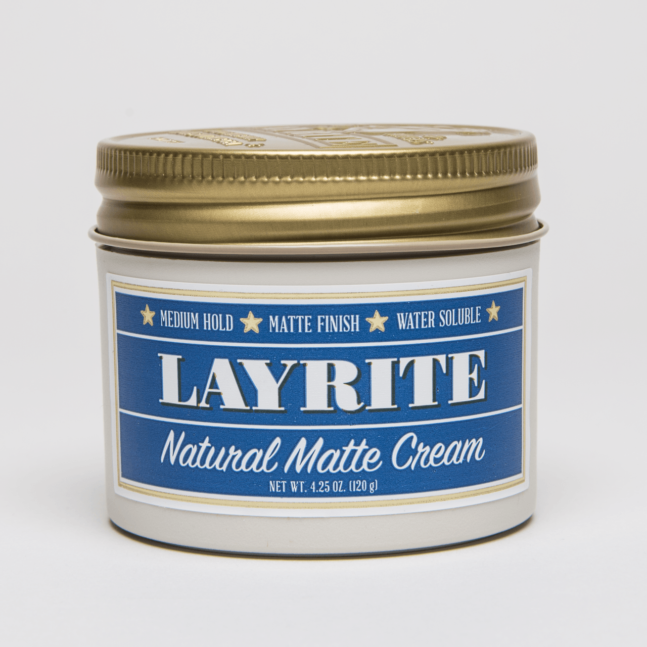 Layrite, Layrite Natural Matte Hair Cream 4.25oz - The Brotique with Free UK Shipping for Mens Beard Care, Mens Shaving and Mens Gifts