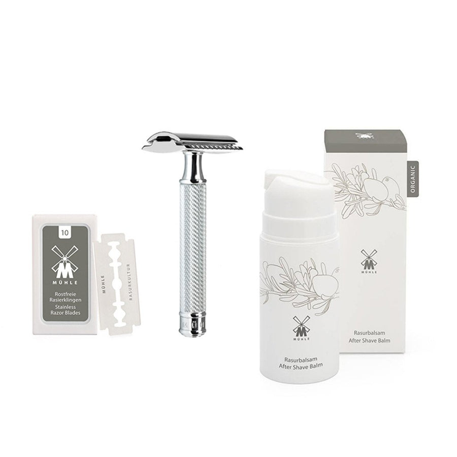  Muhle, Muhle Shaving Essentials Bundle - The Brotique with Free UK Shipping for Mens Beard Care, Mens Shaving and Mens Gifts