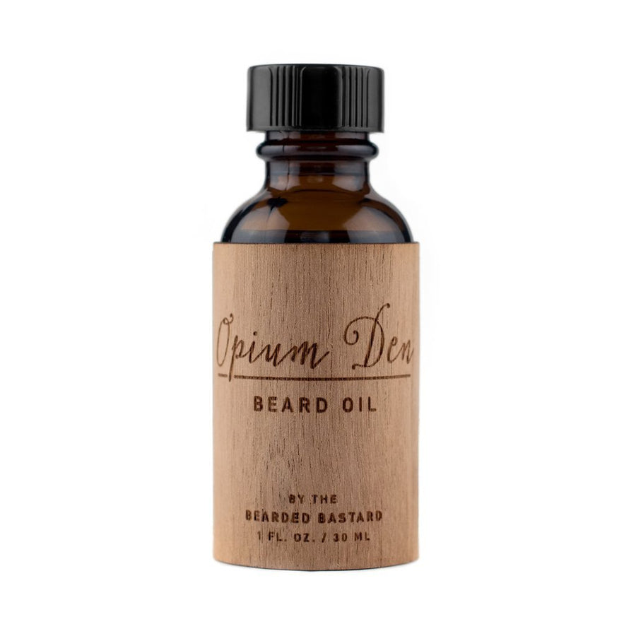  The Bearded Bastard, The Bearded Bastard Opium Den Beard Oil - The Brotique with Free UK Shipping for Mens Beard Care, Mens Shaving and Mens Gifts