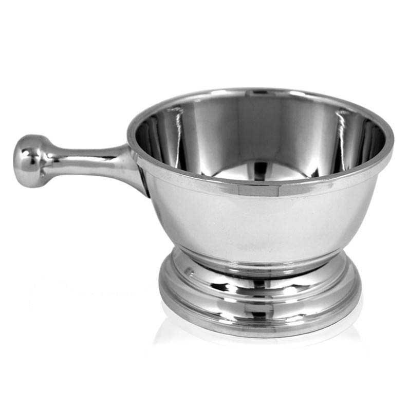  English Pewter, English Pewter Dulwich Shaving Bowl - The Brotique with Free UK Shipping for Mens Beard Care, Mens Shaving and Mens Gifts