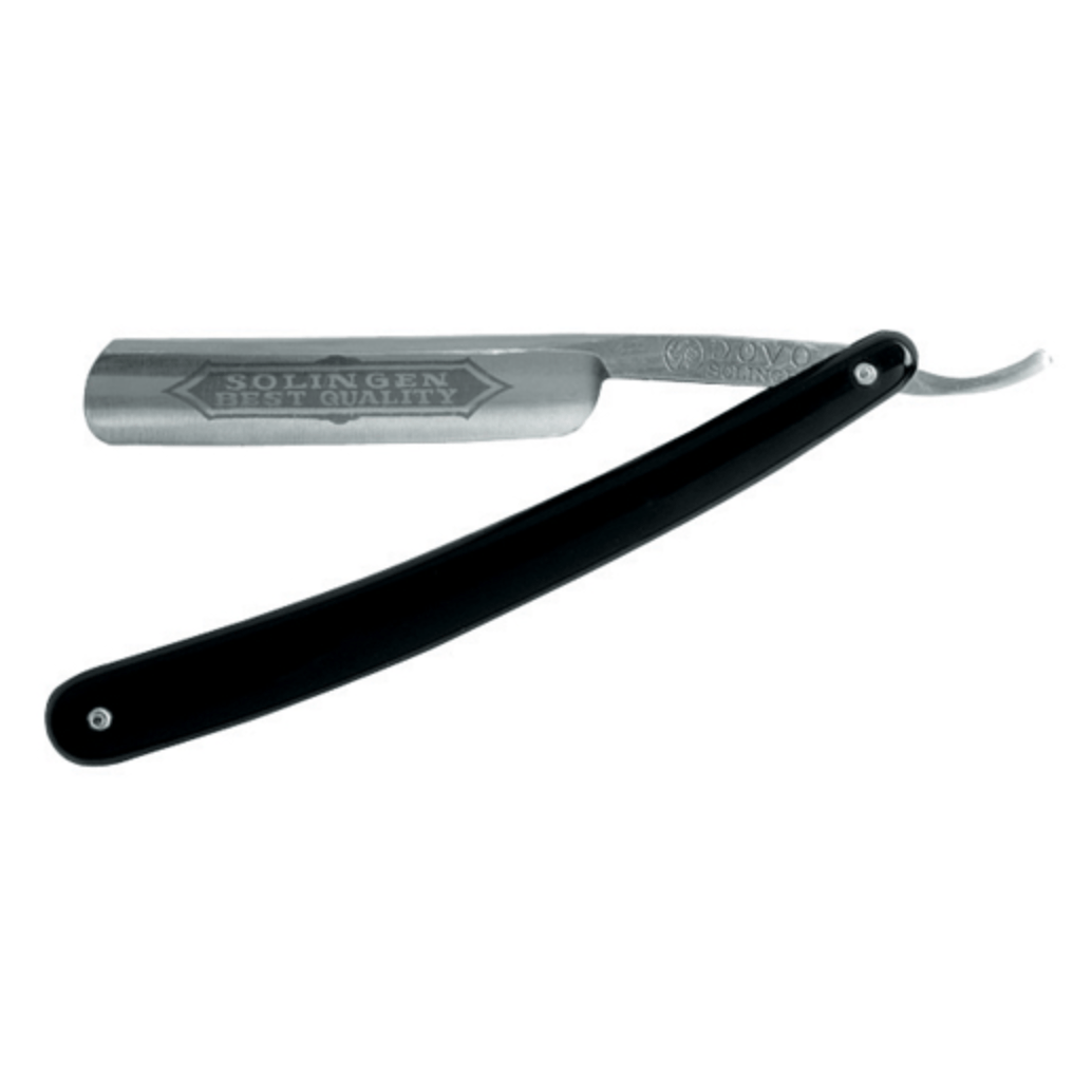 Dovo, DOVO Black Celluloid Open Razor - The Brotique with Free UK Shipping for Mens Beard Care, Mens Shaving and Mens Gifts