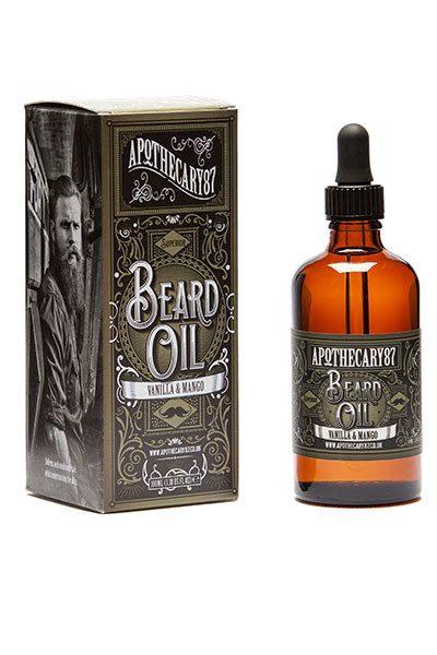 Apothecary87, Apothecary87 Vanilla & Mango Beard Oil - The Brotique with Free UK Shipping for Mens Beard Care, Mens Shaving and Mens Gifts