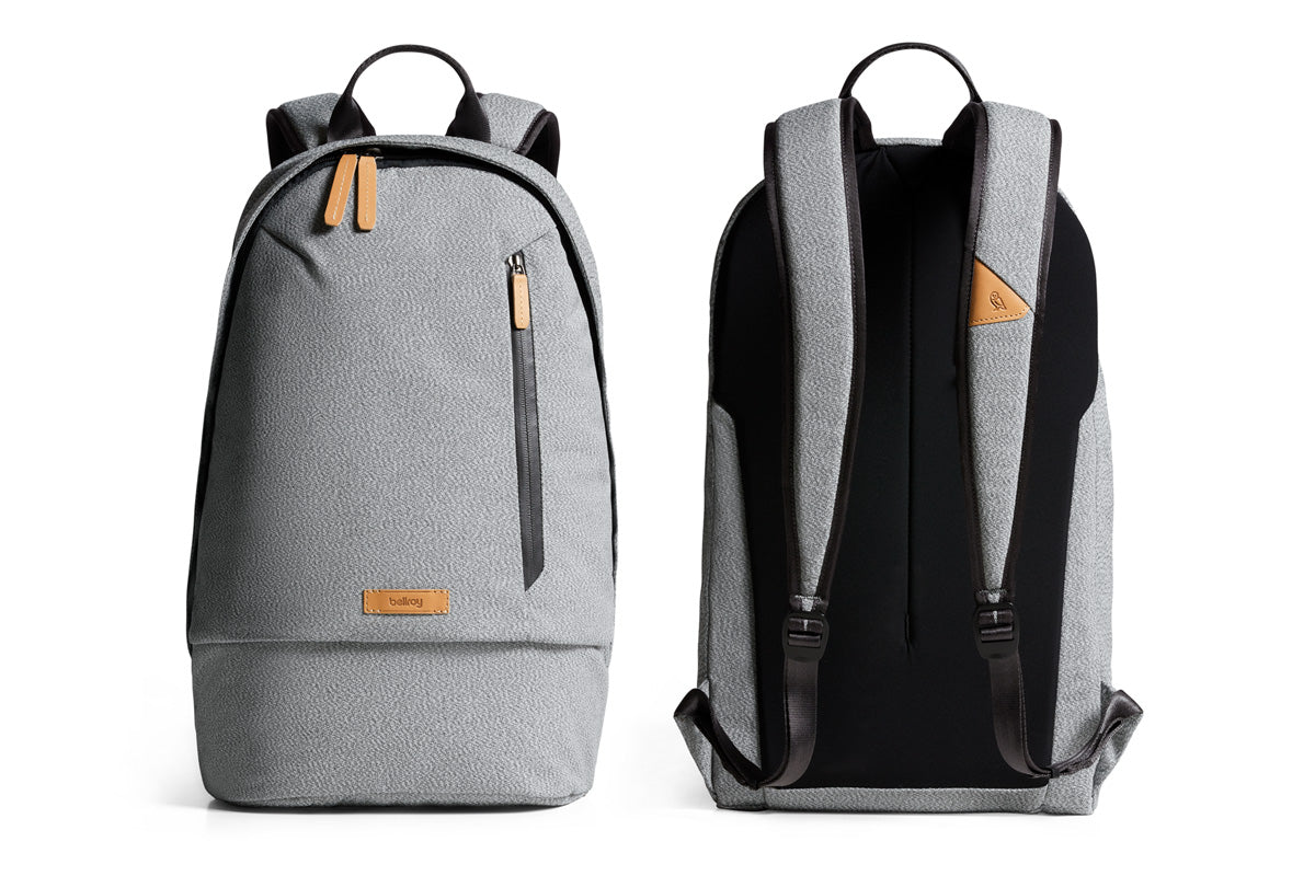 bellroy campus backpack charcoal Classic - 3rd Edition (commuter backpack with 16 inch laptop sleeve, tactile fabric, luggage pass-through) For more serious stains Bellroy Campus Recycled-Fabric Backpack
