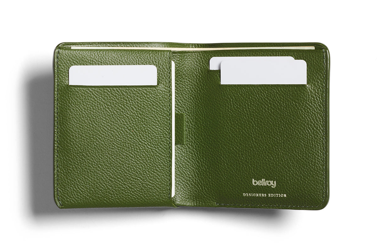 bellroy designers edition green wallet with zipper Bellroy Note Sleeve – Designers Edition Wallet £169.00