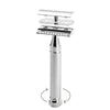 Muhle, Muhle R89 TWIST Closed Comb Safety Razor - No Blades Included - The Brotique with Free UK Shipping for Mens Beard Care, Mens Shaving and Mens Gifts