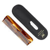 Kent, Kent Calf NU19 Comb & File, Black Case - The Brotique with Free UK Shipping for Mens Beard Care, Mens Shaving and Mens Gifts