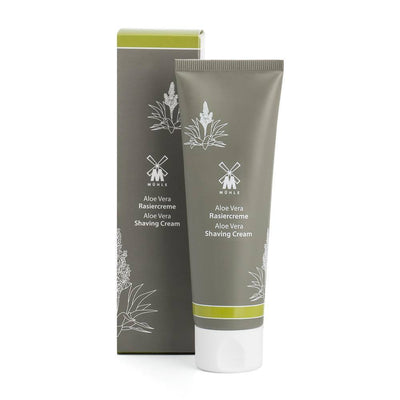 Muhle, Muhle Aloe Vera Shaving Cream 75ml - The Brotique with Free UK Shipping for Mens Beard Care, Mens Shaving and Mens Gifts