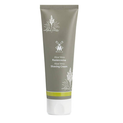 Muhle, Muhle Aloe Vera Shaving Cream 75ml - The Brotique with Free UK Shipping for Mens Beard Care, Mens Shaving and Mens Gifts